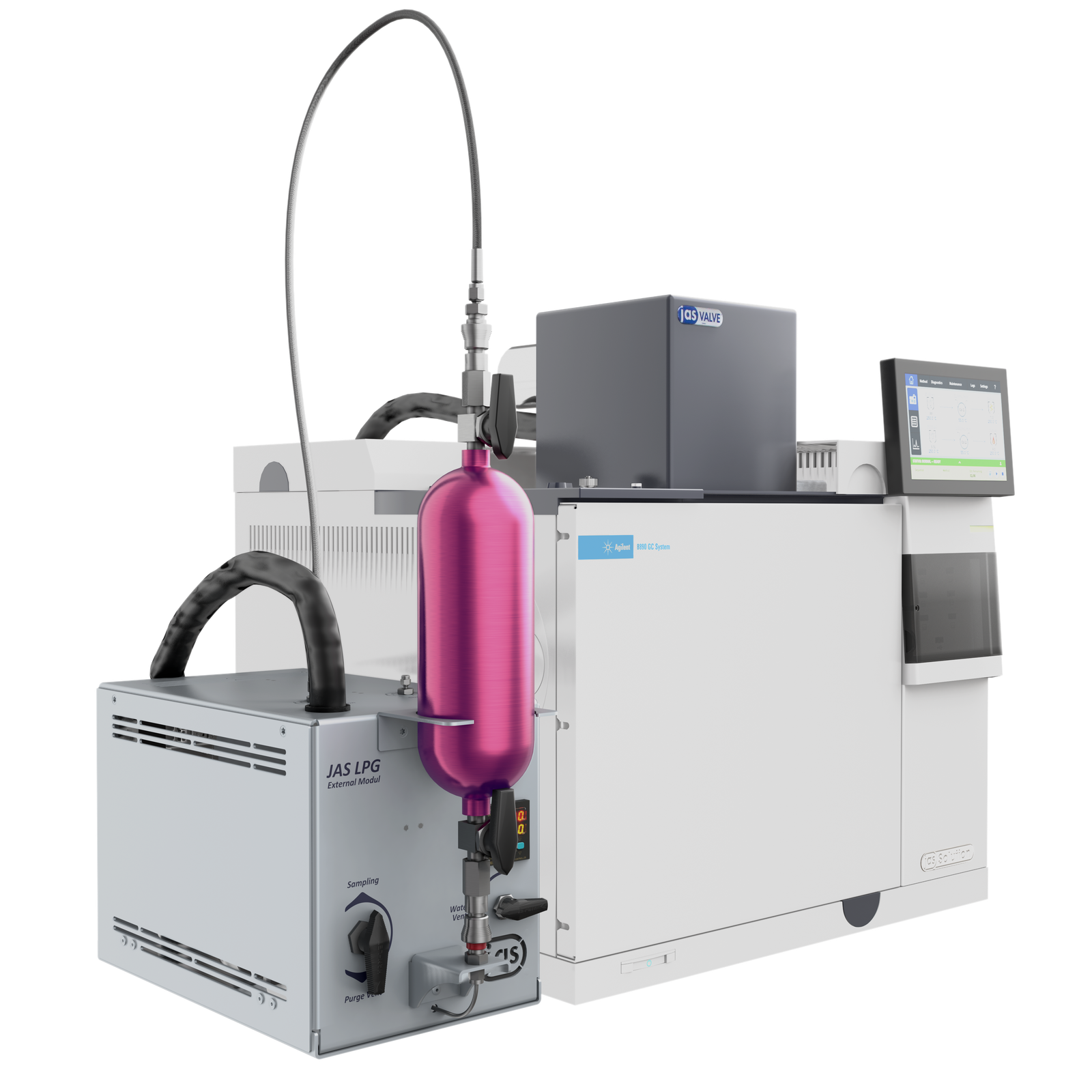 LPG Analyzer — ASTM D2163
